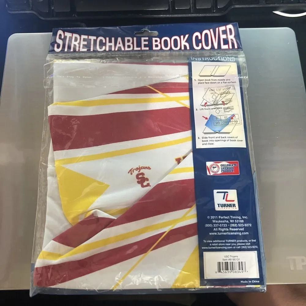 Book Cover USC College California Stretchable Fabric‎ Protective Book Covers